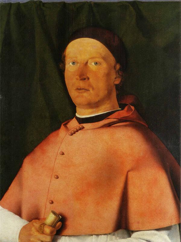 Lorenzo Lotto Portrait of Bishop Bernardo de Rossi France oil painting art